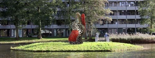 Artist impressions | Public Sculptures by Peter Vial | Amsterdam-Zuidoost in Amsterdam. Item made of stone