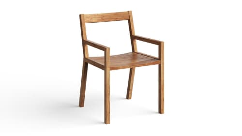 Blok Outdoor Arm Chair | Armchair in Chairs by Model No.. Item made of wood