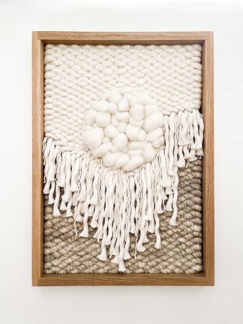 Framed Woven Panel no.10 | Wall Hangings by FIBROUS | The Line Hotel in Austin
