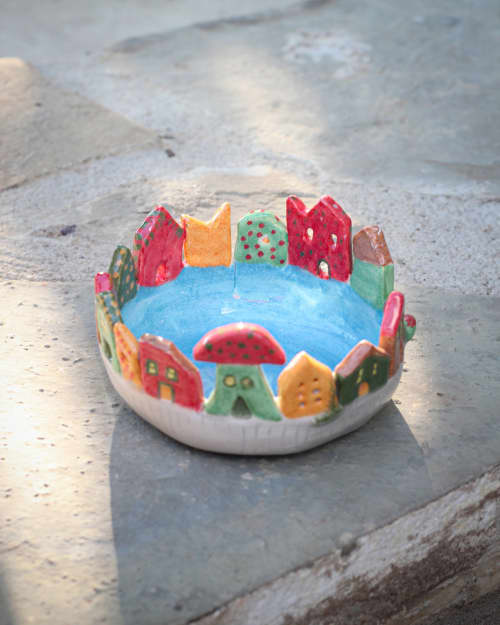 Ceramic Bowl by Summer of Flowers | Dinnerware by Summer of Flowers. Item composed of ceramic