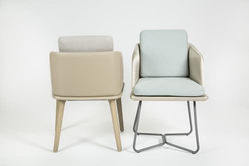 Alice Chair | Armchair in Chairs by Matriz Design. Item composed of wood & leather
