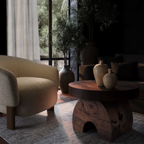 Pacifica Low Table | Coffee Table in Tables by Pfeifer Studio. Item made of wood compatible with minimalism and contemporary style