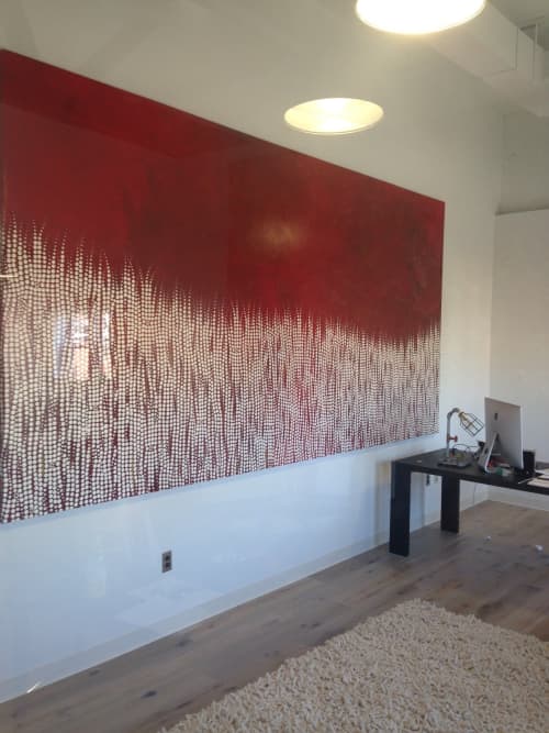 I Love You More than You Love Me | Oil And Acrylic Painting in Paintings by Stephen Rowe | Lorient Capital in Birmingham. Item made of canvas & synthetic