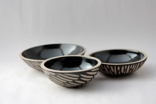 ceramic bowls | Dinnerware by Ceramics by Judith. Item composed of ceramic