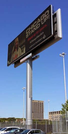 Interstate JCDecaux Billboards | Signage by Jones Sign Company. Item composed of metal