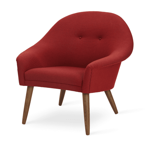 Petal | Lounge Chair in Chairs by MatzForm | 282 Huai Hai Zhong Lu in Huangpu Qu. Item made of walnut with fabric