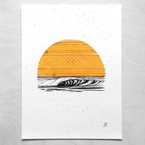 The Weekly Original #006 | Paintings by Erik Abel | Wanda's Cafe + Bakery in Nehalem