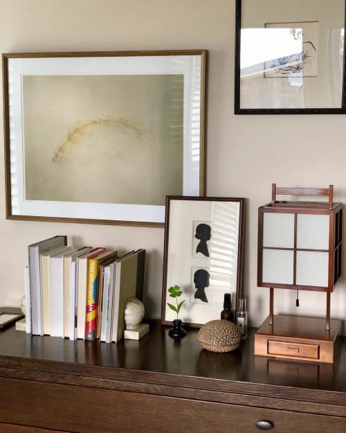 Feather Print | Prints by Bella Bigsby. Item made of canvas