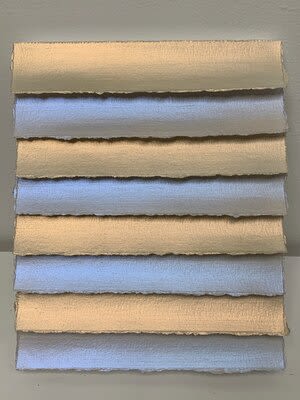 Paper Light 15 | Oil And Acrylic Painting in Paintings by Susan Chorpenning. Item composed of paper