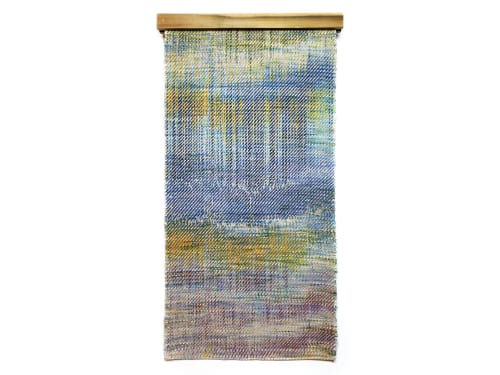 SILK WATERCOLOR II | Tapestry in Wall Hangings by Jessie Bloom. Item made of cotton