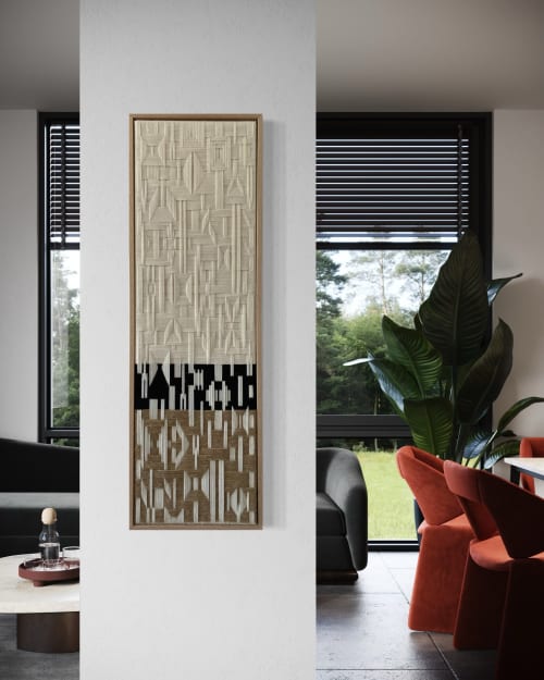 Render 011 | Wall Sculpture in Wall Hangings by Anita Meades. Item made of wool compatible with contemporary style
