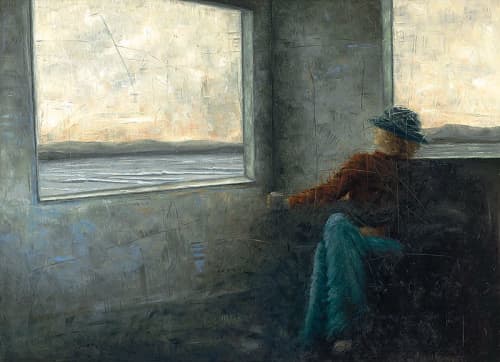 Erica Hopper "Akora N.Z." | Oil And Acrylic Painting in Paintings by YJ Contemporary Fine Art | YJ Contemporary Fine Art in East Greenwich. Item made of canvas