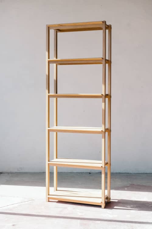 Akita Shelving | Storage by Sheepdog. Item composed of oak wood