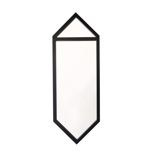 Crystal Mirror | Decorative Objects by Alex Drew & No One. Item composed of oak wood & glass compatible with contemporary and modern style