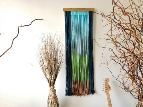 Macrame Wall Décor ,Macrame Wall Art, Fiber Art, Boho Wall | Macrame Wall Hanging in Wall Hangings by Magdyss Boutique. Item composed of cotton compatible with boho and contemporary style
