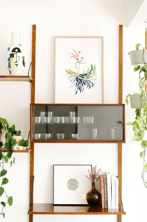 Flora II | Prints by Ruth Le Roux. Item made of paper