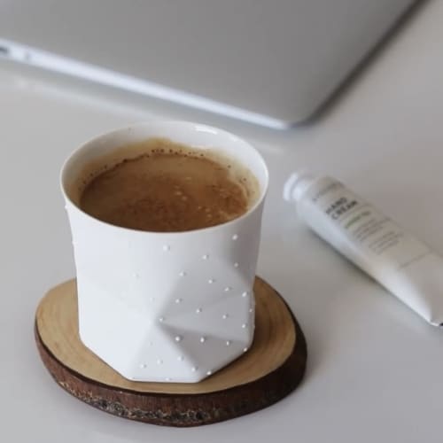 Barcelona Cup | Drinkware by The Selsius Fine Porcelain Tableware. Item made of ceramic