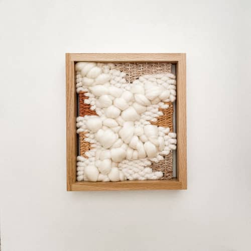 Framed Woven Panel no.3 | Wall Sculpture in Wall Hangings by FIBROUS