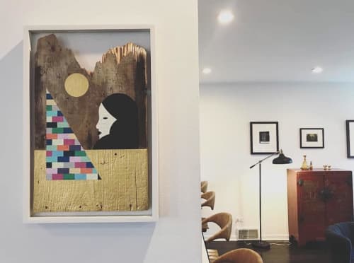 Painting in Wood | Oil And Acrylic Painting in Paintings by Adrian Landon Brooks. Item made of wood with synthetic