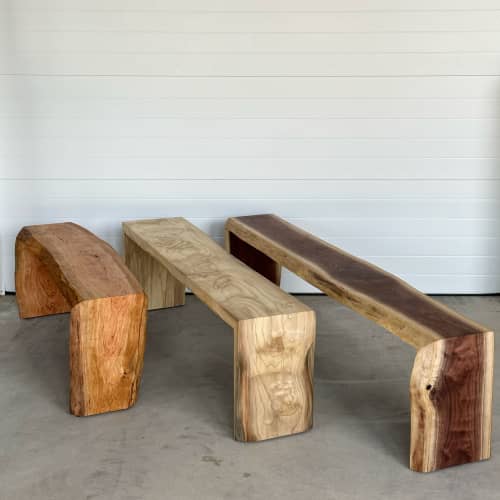 Sleeper discount wooden bench