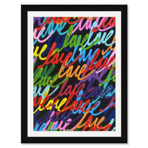 'Vibrance' Print | Prints by Ruben Rojas. Item made of paper with synthetic