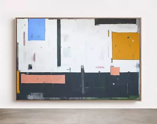 Common Ground | Oil And Acrylic Painting in Paintings by Sarah Kelk. Item made of canvas with synthetic