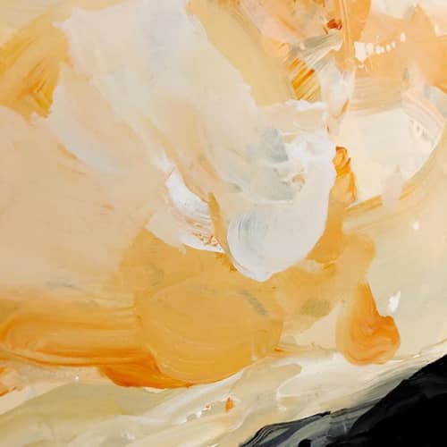 New year puffy cloud | Oil And Acrylic Painting in Paintings by Nino Yuniardi. Item composed of canvas