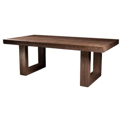 The Farm Table | Dining Table in Tables by Aeterna Furniture. Item made of wood