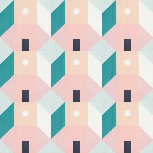 Barcelona tiles for Mirth Studio | Tiles by LEMONNI. Item made of marble
