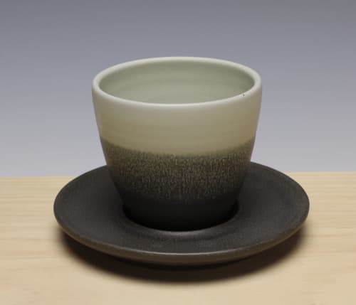 Teacup with Saucer | Drinkware by Dowd House Studios | Healthy Being Café & Juicery in Jackson