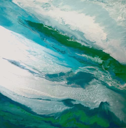 A Murmur Of Spring -One | Oil And Acrylic Painting in Paintings by Gabrielle Shannon | Denver in Denver. Item made of canvas with synthetic