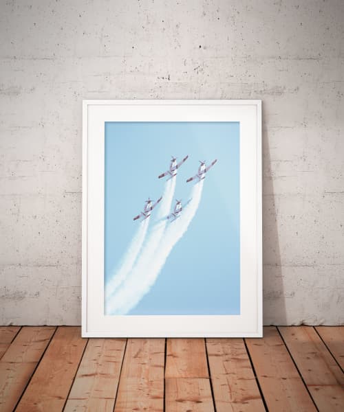 Vintage IAF I | Limited Edition Print | Photography by Tal Paz-Fridman | Limited Edition Photography. Item composed of paper in contemporary or scandinavian style