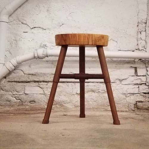 Hazel Stool | Chairs by Oxford Street Furniture | Private Residence | Philadelphia, PA in Philadelphia. Item made of wood