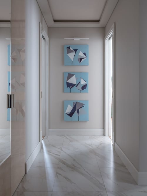 "Autonomous ones" | Oil And Acrylic Painting in Paintings by Anna Zimina. Item made of canvas
