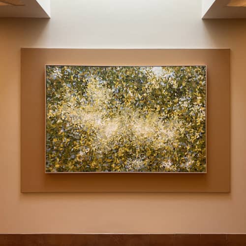 Painting on Canvas | Oil And Acrylic Painting in Paintings by Tania Dibbs | Aspen Valley Hospital in Aspen. Item made of canvas & synthetic