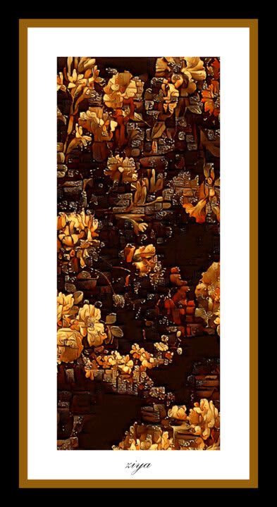 Vintage 2023 (2023) | Digital Art in Art & Wall Decor by Ziya Tatar. Item made of canvas with metal