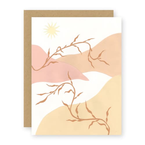 Washed Ashore Card | Gift Cards by Elana Gabrielle. Item made of paper