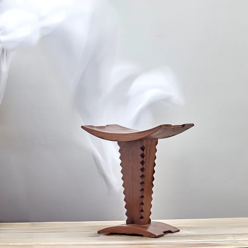 AILE Stool | Chairs by VANDENHEEDE FURNITURE-ART-DESIGN. Item composed of wood compatible with boho and contemporary style