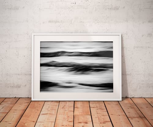 Waves II | Limited Edition Print | Photography by Tal Paz-Fridman | Limited Edition Photography. Item composed of paper in contemporary or country & farmhouse style