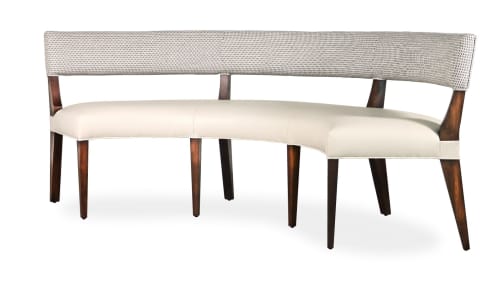 Bruno Modern Custom COL Booth Seating in Argentine Rosewood by ...