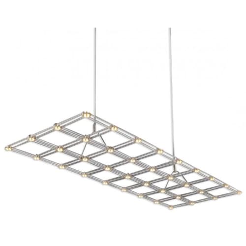 IQ2186 GRID ELEMENTS SUSPENSION | Chandeliers by alanmizrahilighting | New York in New York. Item composed of metal and glass