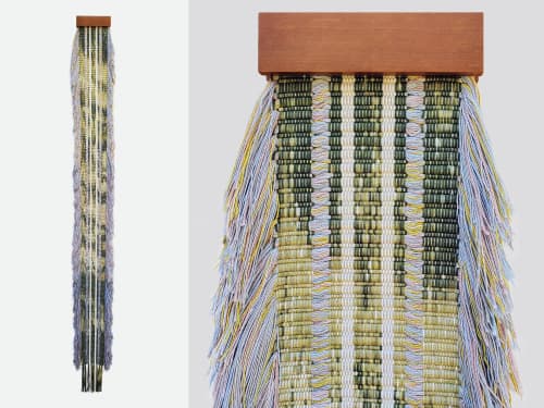 Garden Fringe | Tapestry in Wall Hangings by Jessie Bloom. Item made of wood with cotton