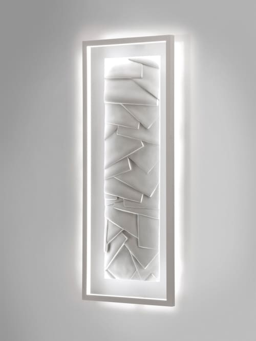 Edo LT | Sconces by CINIER. Item made of steel & glass