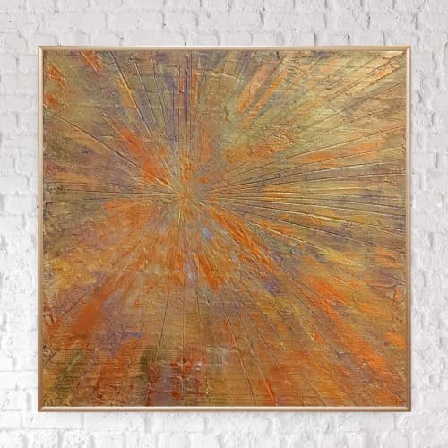 Prism - Commissions Available | Oil And Acrylic Painting in Paintings by Soulscape Fine Art + Design by Lauren Dickinson. Item made of canvas