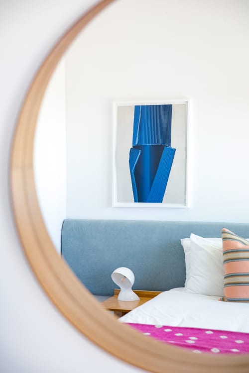 Henna Vainio – Legs (Cobalt) | Prints by Print Club Ltd.. Item made of paper compatible with contemporary style