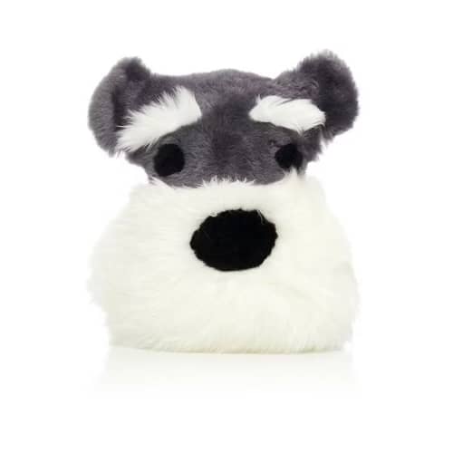 Merino Wool Schnauzer Pillow Blanket | Pillows by Finara