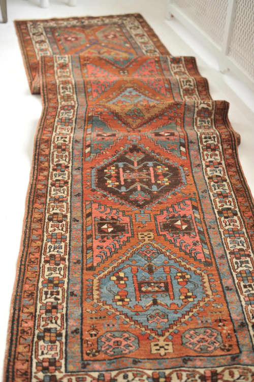 Hermes | Runner Rug in Rugs by The Loom House. Item composed of fabric