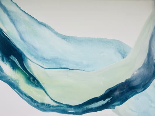 Perspective | Oil And Acrylic Painting in Paintings by Studio Maison Art by Heather O’Donovan. Item made of canvas works with boho & contemporary style