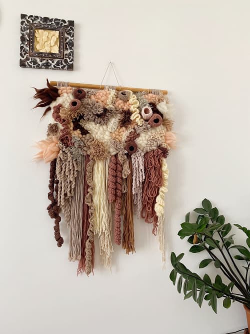 Woven wall decoration | Macrame Wall Hanging in Wall Hangings by Awesome Knots. Item composed of cotton and fiber