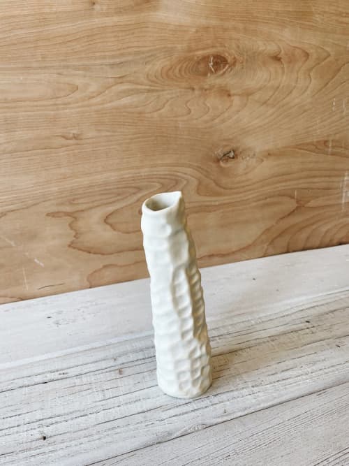 Pinch Pot Vase | Vases & Vessels by Bridget Dorr. Item composed of ceramic